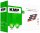 KMP H-T149CMY  cyan, magenta, gelb Toner kompatibel zu HP 126A (CF341A), 3er-Set