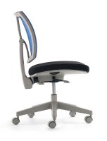 Mayer Kinderdrehstuhl myFLEXO, 2432 502 Stoff blau, Gestell grau