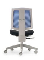 Mayer Kinderdrehstuhl myFLEXO, 2432 502 Stoff blau, Gestell grau