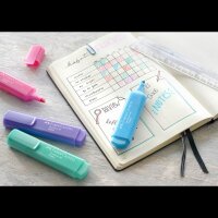 FABER-CASTELL TL 46 Pastell Textmarker farbsortiert, 4 St.