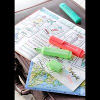 FABER-CASTELL TL 46 Pastell Textmarker farbsortiert, 4 St.