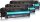 KMP H-T196CMY  cyan, magenta, gelb Toner kompatibel zu HP 305A (CF370AM), 3er-Set