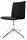 Topstar Besucherstuhl Cube EA290 L50 schwarz Stoff, 1 St.