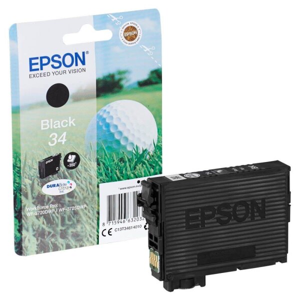 EPSON 34 / T3461 (Golfball) schwarz Druckerpatrone