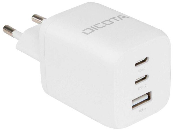 DICOTA GaN-Ladeadapter weiß, 65 Watt