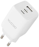 DICOTA GaN-Ladeadapter weiß, 65 Watt