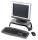 Fellowes Monitorständer Smart Suites schwarz, silber