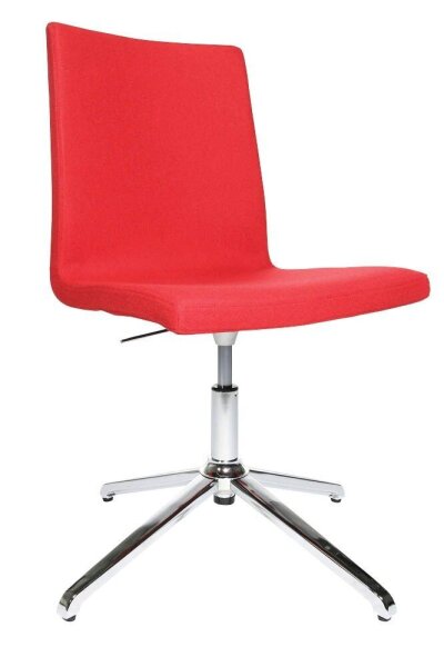 Topstar Besucherstuhl Cube EA290 L51 rot Stoff, 1 St.