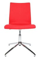 Topstar Besucherstuhl Cube EA290 L51 rot Stoff, 1 St.
