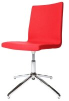 Topstar Besucherstuhl Cube EA290 L51 rot Stoff, 1 St.