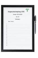 DURABLE Magnetrahmen selbstklebend DURAFRAME NOTE schwarz A4, 1 St.