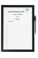 DURABLE Magnetrahmen selbstklebend DURAFRAME NOTE schwarz A4, 1 St.