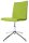 Topstar Besucherstuhl Cube EA290 L55 grün Stoff, 1 St.