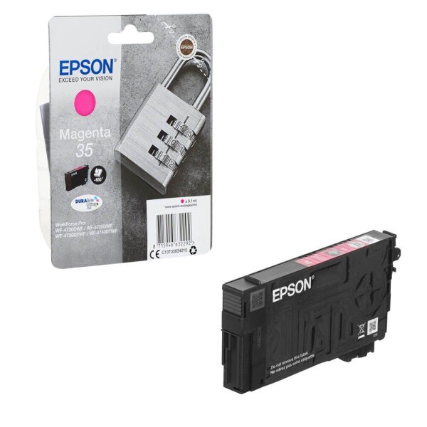 EPSON 35 / T3583 (Vorhängeschloss) magenta Druckerpatrone