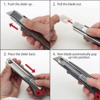 NT Cuttermesser L-2000RP silber 18 mm, 1 St.