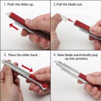 NT Cuttermesser A-1000RP silber 9 mm, 1 St.