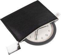 FolderSys Reißverschlussbeutel DIN A4 schwarz/grau 0,15 mm, 1 St.