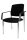 Topstar Besucherstühle BtoB 10 BB190A G20 schwarz Stoff, 2 St.