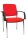 Topstar Besucherstühle BtoB 10 BB190A G21 rot Stoff, 2 St.