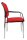 Topstar Besucherstühle BtoB 10 BB190A G21 rot Stoff, 2 St.