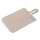 koziol Schneidebrett Snap L beige 24,2 x 46,4 cm