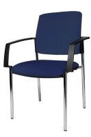 Topstar Besucherstühle BtoB 10 BB190A G26 blau Stoff, 2 St.