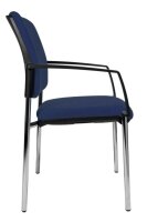 Topstar Besucherstühle BtoB 10 BB190A G26 blau Stoff, 2 St.