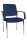 Topstar Besucherstühle BtoB 10 BB190A G26 blau Stoff, 2 St.