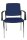 Topstar Besucherstühle BtoB 10 BB190A G26 blau Stoff, 2 St.