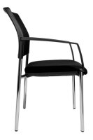 Topstar Besucherstühle BtoB 10 BB290A G200 schwarz Stoff, 2 St.