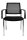 Topstar Besucherstühle BtoB 10 BB290A G200 schwarz Stoff, 2 St.