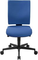 Topstar Bürostuhl Syncro CLEAN, SN900 MS6 Stoff blau, Gestell schwarz