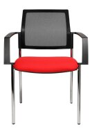 Topstar Besucherstühle BtoB 10 BB290A G210 rot,...