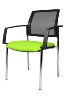 Topstar Besucherstühle BtoB 10 BB290A G050 grün, schwarz Stoff, 2 St.