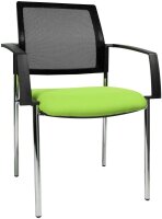 Topstar Besucherstühle BtoB 10 BB290A G050 grün, schwarz Stoff, 2 St.