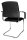 Topstar Besucherstühle BtoB 20 BB390A G20 schwarz Stoff, 2 St.