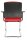 Topstar Besucherstühle BtoB 20 BB390A G21 rot Stoff, 2 St.