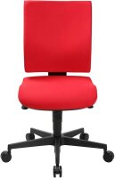 Topstar Bürostuhl Syncro CLEAN, SN900 MS1 Stoff rot, Gestell schwarz