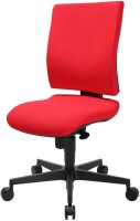 Topstar Bürostuhl Syncro CLEAN, SN900 MS1 Stoff rot, Gestell schwarz