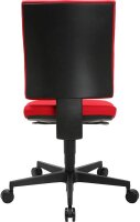 Topstar Bürostuhl Syncro CLEAN, SN900 MS1 Stoff rot, Gestell schwarz