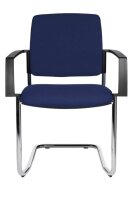 Topstar Besucherstühle BtoB 20 BB390A G26 blau Stoff, 2 St.