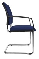 Topstar Besucherstühle BtoB 20 BB390A G26 blau Stoff, 2 St.