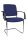 Topstar Besucherstühle BtoB 20 BB390A G26 blau Stoff, 2 St.