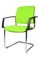 Topstar Besucherstühle BtoB 20 BB390A G05 grün Stoff, 2 St.