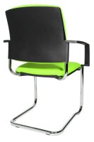 Topstar Besucherstühle BtoB 20 BB390A G05 grün Stoff, 2 St.