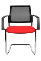 Topstar Besucherstühle BtoB 20 BB490A G210 rot,...