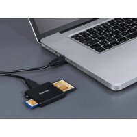 hama USB-3.0-Multikartenleser Multi-microSD, SD, Compact...