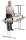 SODEMATUB Mehrzwecktisch ahorn rechteckig, Rundrohr chrom, 140,0 x 70,0 x 74,0 cm