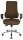 Topstar Bürostuhl Sitness 55, SD69X L59 Stoff braun, Gestell chrom