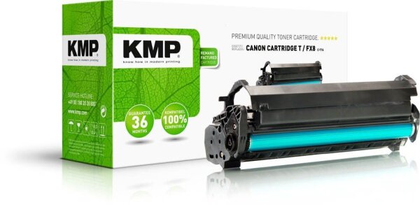 KMP C-T14  schwarz Toner kompatibel zu Canon T/FX-8